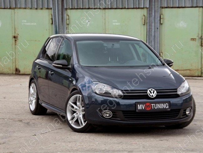 Накладки на пороги "R-Line" Volkswagen Golf VI купить в интернет-магазине tuning63
