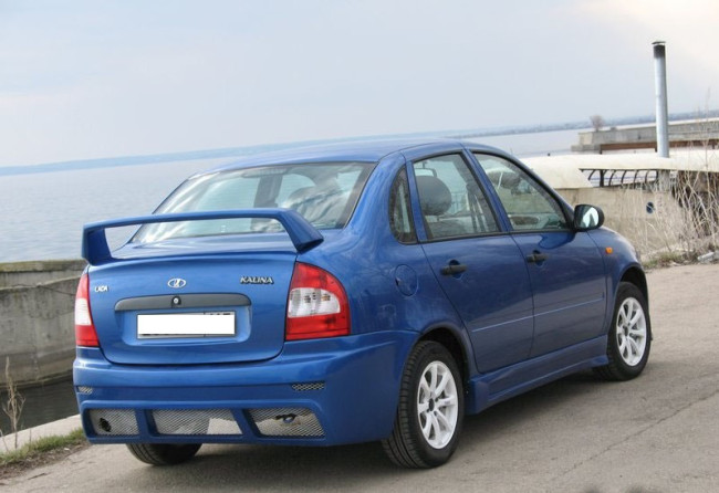 Спойлер "Кубок DM" для ВАЗ 1118 "LADA Kalina" купить в интернет-магазине tuning63