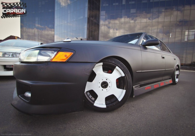 Накладки на пороги "AMS" Toyota Mark II (90) купить в интернет-магазине tuning63