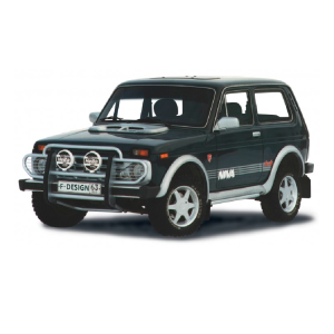 Накладки на арки "Круглые" (шагрень) для ВАЗ 21214-2131 LADA 4x4