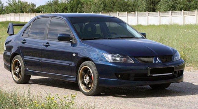 Накладки на пороги "Sport 2.0" Mitsubishi Lancer IX (2006-2009 г.в.) купить в интернет-магазине tuning63