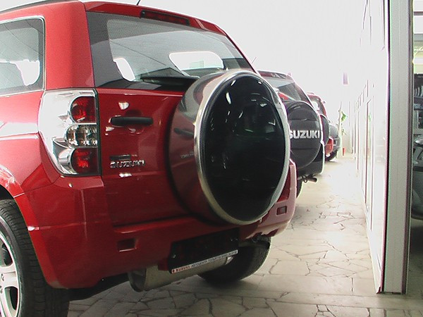 Защитный бокс для запасного колеса Suzuki Grand Vitara купить в интернет-магазине tuning63