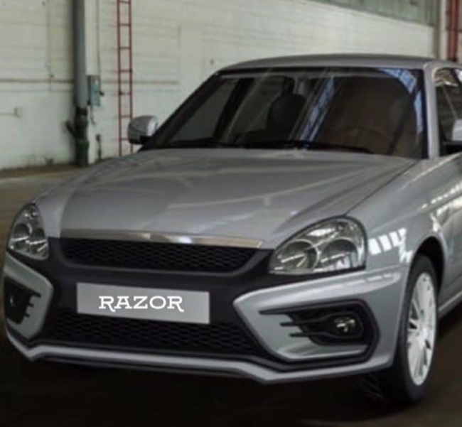 Бампер передний "Razor" для ВАЗ 2170-2172 "LADA Priora" купить в интернет-магазине tuning63