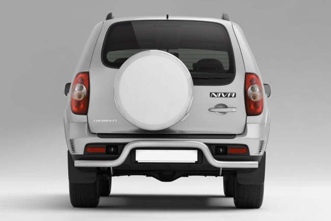 Защита заднего бампера Ø63мм "Волна" ИСКРА (ППК) CHEVROLET Niva 2009-2020/ LADA Niva 2020-н.в. купить в интернет-магазине tuning63
