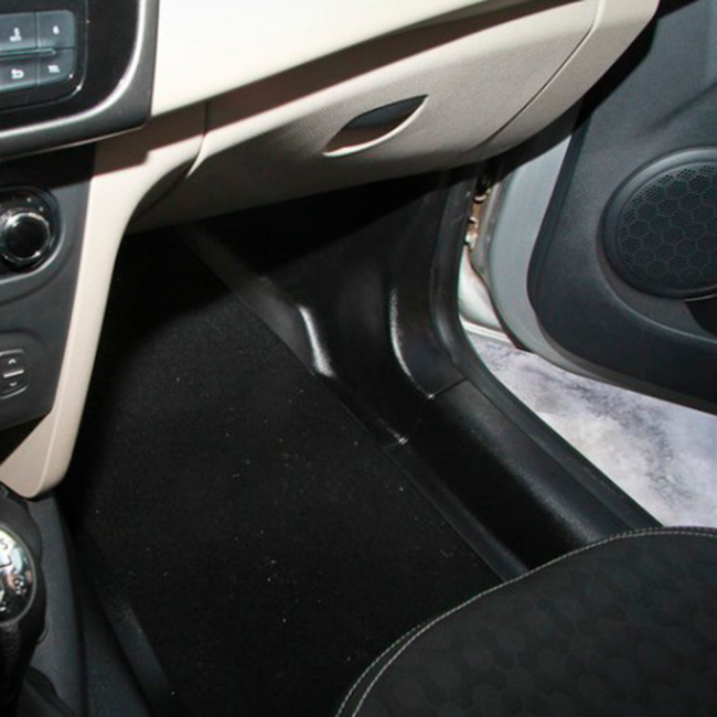 Накладки на ковролин передние для Renault Sandero 2 (2014-2018 г.в.), Renault Logan II с 2014 г.в., LADA Xray купить в интернет-магазине tuning63
