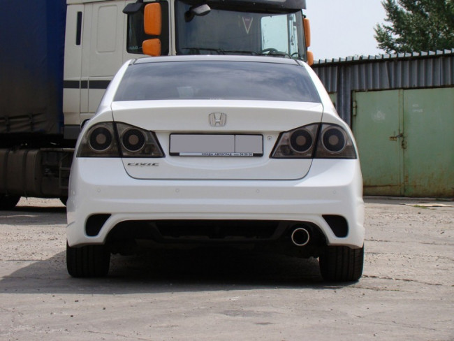 Бампер задний "INGS Extreem" Honda CIVIC 4D (2006-2012 г.в.) купить в интернет-магазине tuning63