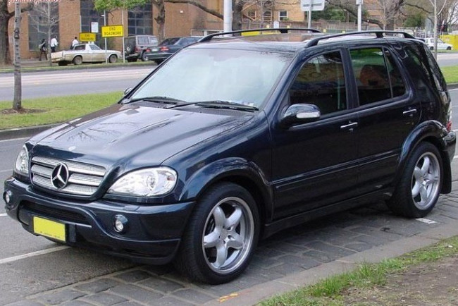 Расширители арок (фендера) Mercedes ML-Class (W163) купить в интернет-магазине tuning63
