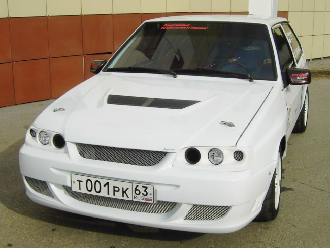 Бампер передний "EVO" ВАЗ 2114 купить в интернет-магазине tuning63