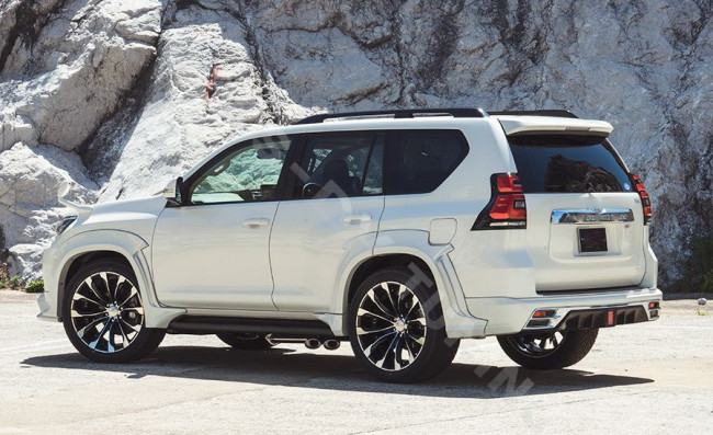 Расширители колесных арок "Wald" для Toyota Land Cruiser Prado 150 (2017-н.в.) купить в интернет-магазине tuning63