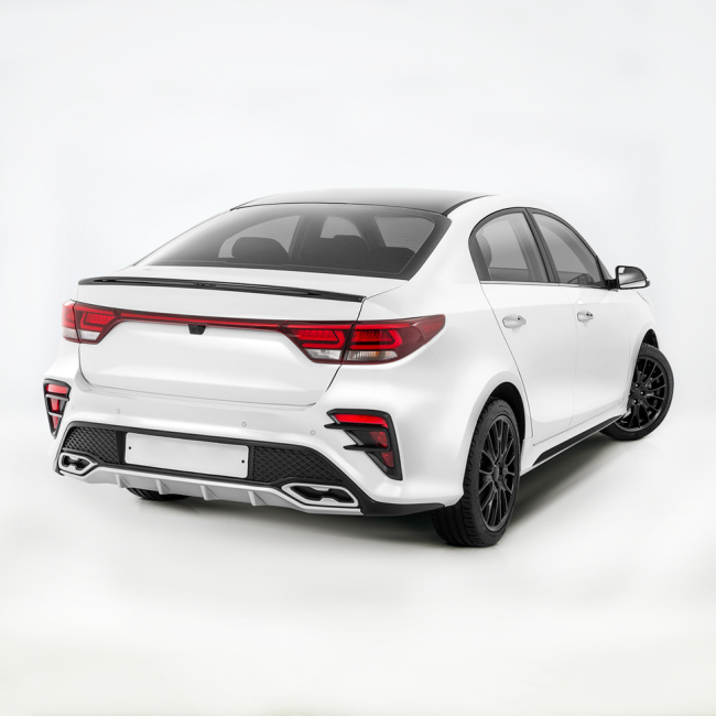 Бампер задний "Kudos" для Kia Rio (2017-2020) купить в интернет-магазине tuning63