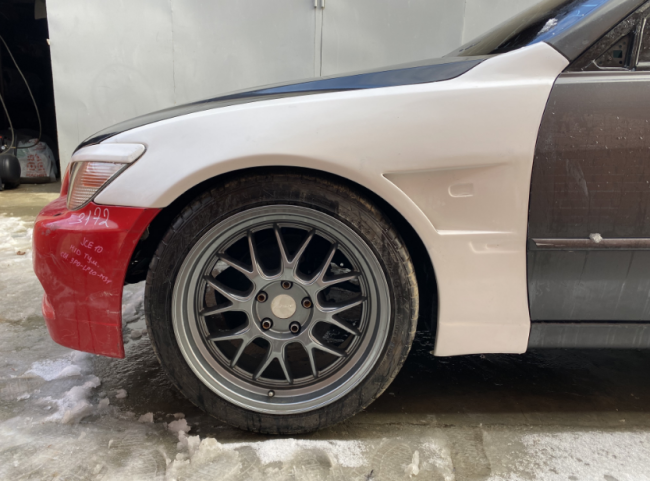 Пластиковые крылья "VERTEX STYLE" +20мм для Toyota Altezza купить в интернет-магазине tuning63