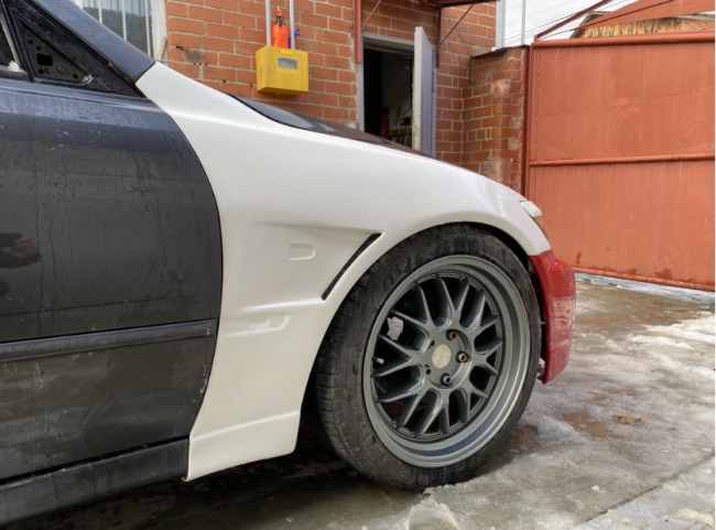 Пластиковые крылья "VERTEX STYLE" +20мм для Toyota Altezza купить в интернет-магазине tuning63
