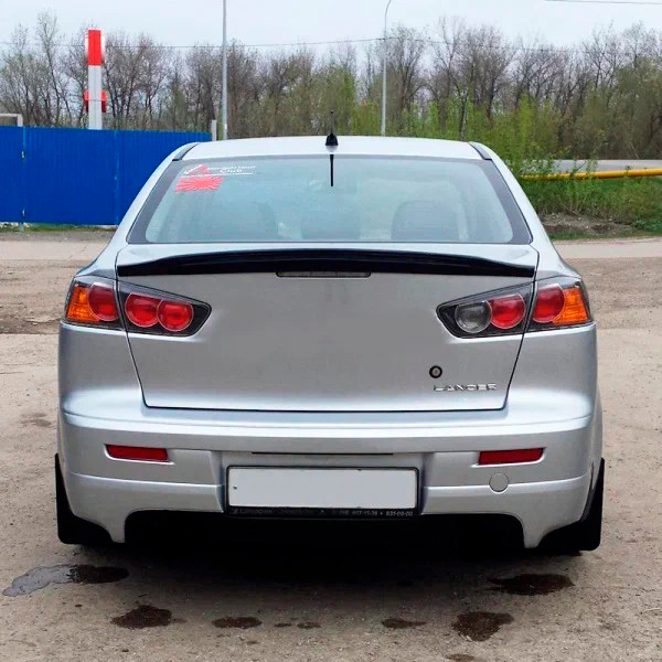 Лип спойлер "Утиный хвост" Mitsubishi Lancer 10 (2007-2016 г.в.) купить в интернет-магазине tuning63