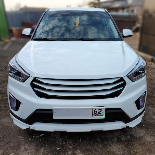 Решетка радиатора "KART" для Hyundai Creta купить в интернет-магазине tuning63