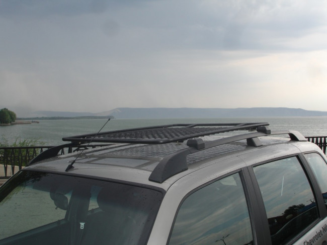 Грузовая платформа «Стандарт» для ВАЗ 2123 "Chevrolet Niva" (установка на штатные рейлинги ) купить в интернет-магазине tuning63