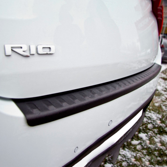 Защитная накладка на задний бампер KIA Rio (2017-н.в., седан) купить в интернет-магазине tuning63