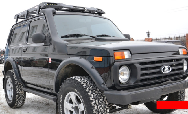 Шноркель FD 2.0 для Lada 4x4 специальное матовое покрытие купить в интернет-магазине tuning63