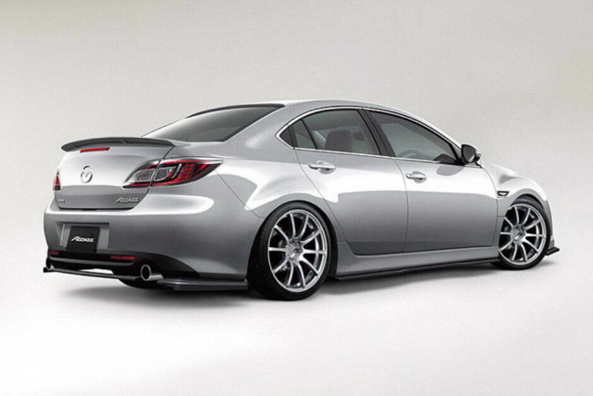 Сплиттеры на задний бампер "KENSTYLE" на Mazda 6 GH (2007-2012), состоит из 3 деталей купить в интернет-магазине tuning63 Сплиттеры на задний бампер "KENSTYLE" на Mazda 6 GH (2007-2012), состоит из 3 деталей купить в интернет-магазине tuning63