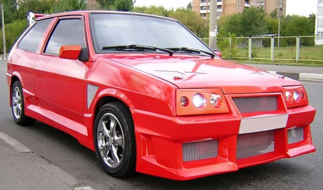 Бампер передний "Zestline" ВАЗ 2108, 2109 купить в интернет-магазине tuning63
