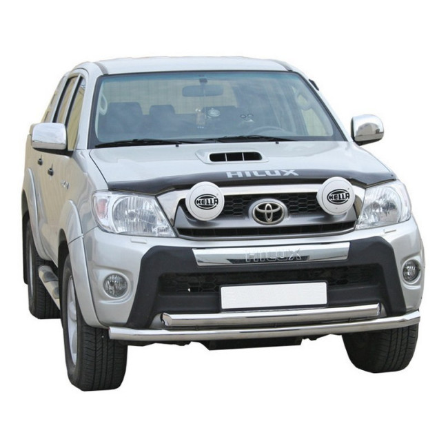 Защита порогов «Труба с проступью» (d76) для Toyota Hilux pickup (2008-2011) купить в интернет-магазине tuning63