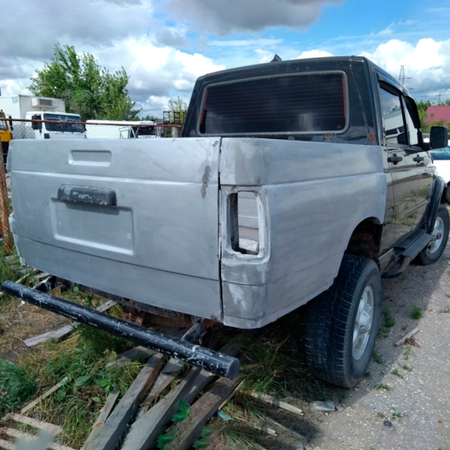Грузовой отсек стеклопластиковый на УАЗ 3163 Patriot pickup купить в интернет-магазине tuning63