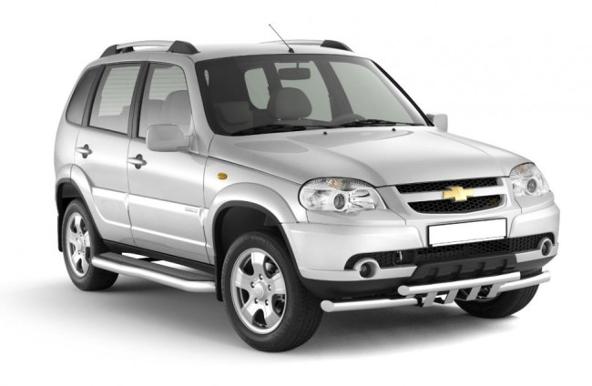 Рейлинги "Усиленный" ВАЗ 2123 "Chevrolet Niva" (2002-н.в.), LADA Niva Travel купить в интернет-магазине tuning63