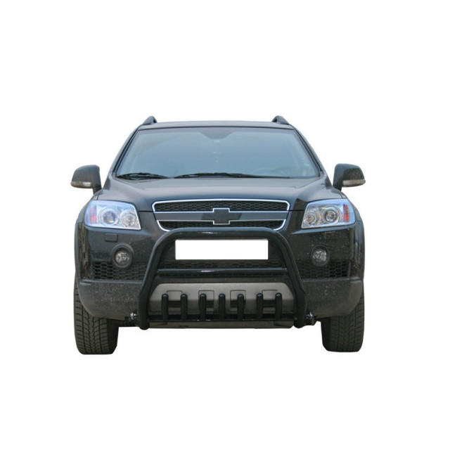 Кенгурин с дополнительной защитой двигателя «Низкий» (d63,5) для Chevrolet Captiva (2006- 2011) купить в интернет-магазине tuning63