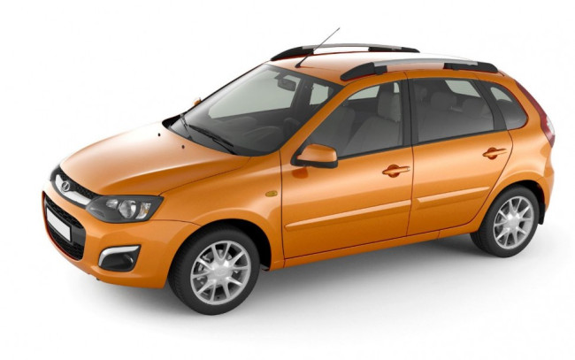 Рейлинги (Cеребристый муар) "Комфорт" ВАЗ 1119 "LADA Kalina" (Хэтчбек) (2004-2013 г.в.) ВАЗ 2192 "LADA Kalina 2" (Хэтчбек) (2013-н.в.) купить в интернет-магазине tuning63