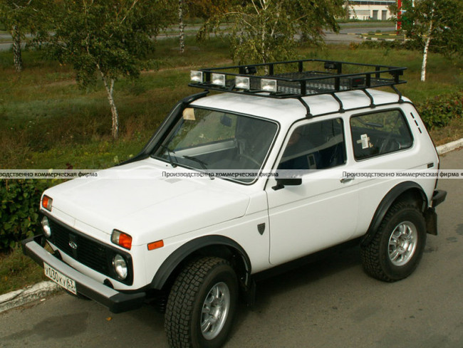 Экспедиционный багажник ВАЗ 21214 "LADA 4х4" (С) купить в интернет-магазине tuning63