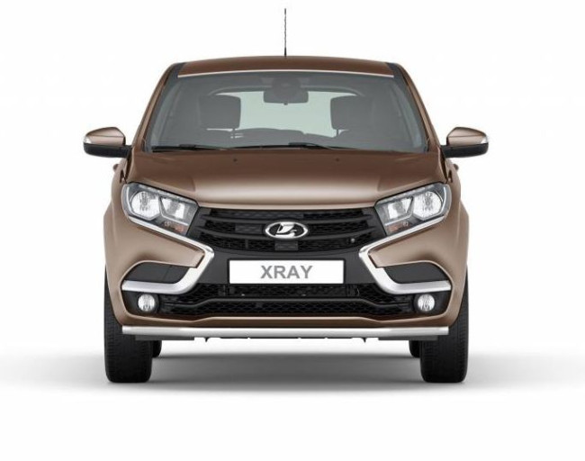 Защита переднего бампера одинарная 51мм (НПС) LADA X-ray (2016-н.в.) купить в интернет-магазине tuning63