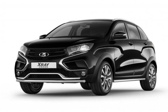 Защита переднего бампера одинарная 51мм (НПС) LADA X-ray cross (2018-н.в.) купить в интернет-магазине tuning63