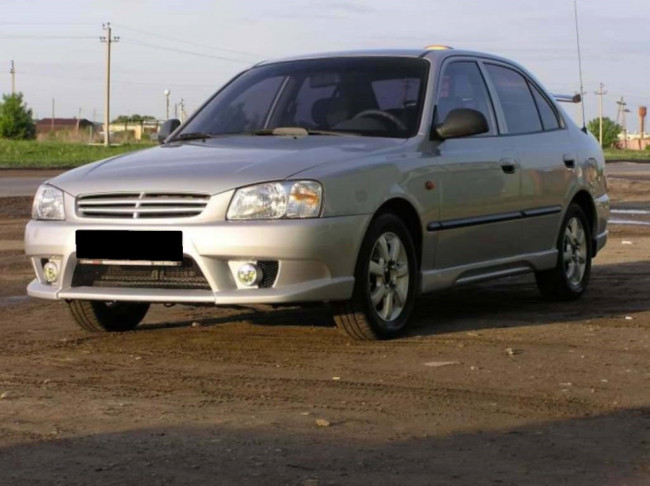 Бампер передний "Demo" Hyundai Accent купить в интернет-магазине tuning63