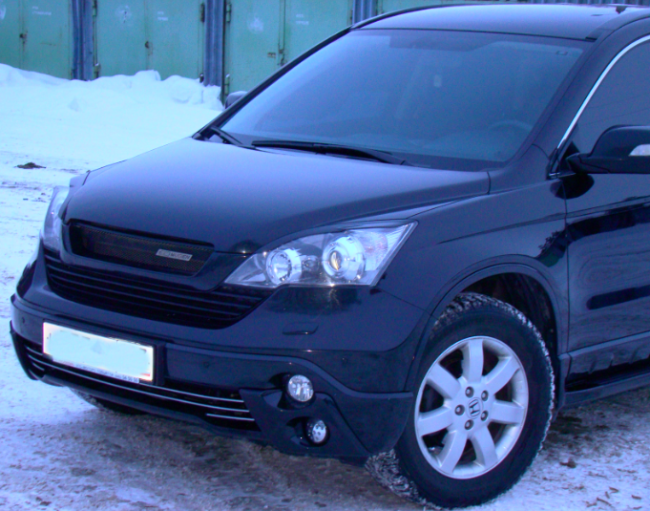 Накладки на фары (реснички) Honda CR-V (2007-2012 г.в.) купить в интернет-магазине tuning63