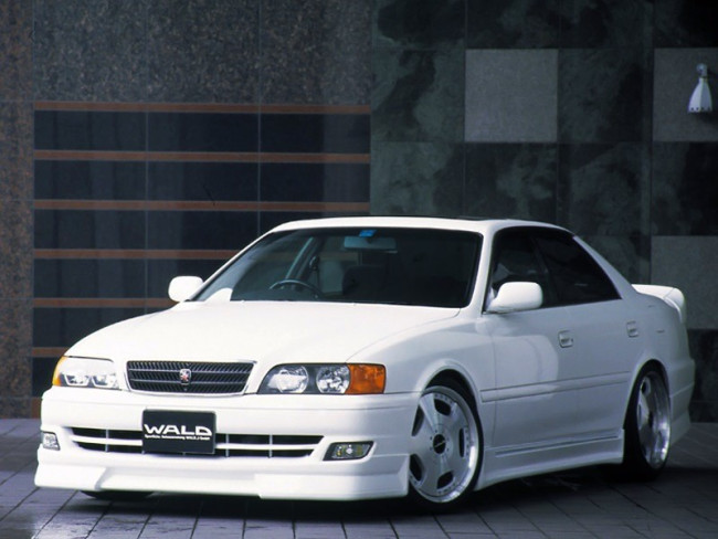 Накладка на передний бампер "Wald" Toyota Chaser (100) купить в интернет-магазине tuning63