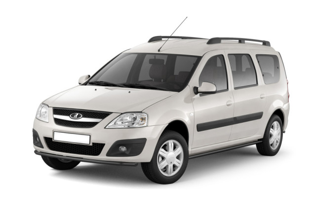 Защита переднего бампера одинарная 51мм ЧЕРНЫЙ ГЛЯНЕЦ (ППК) LADA Largus (2012-2020 г.в.) купить в интернет-магазине tuning63