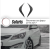 Накладки на фары (реснички) Hyundai Solaris HS-1 (2014-2016) рестайлинг купить в интернет-магазине tuning63