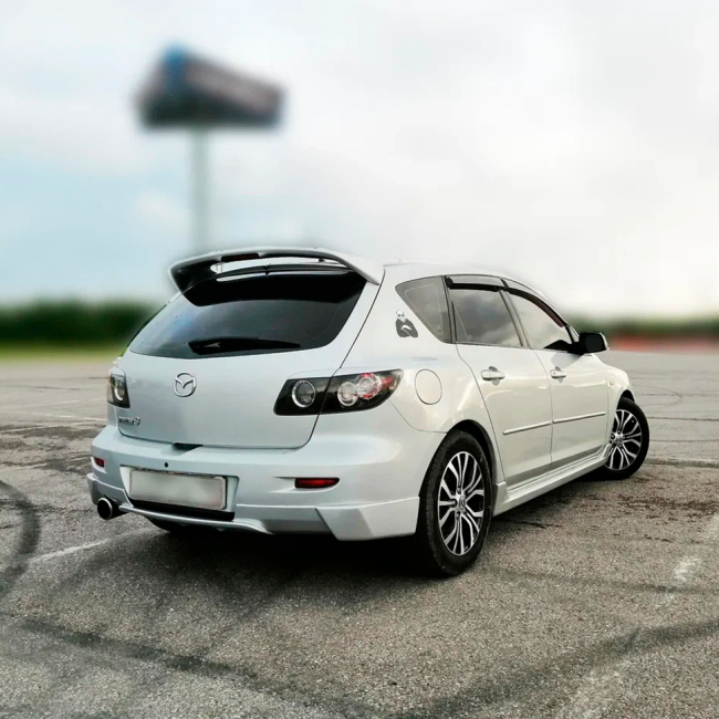 Спойлер "Двух ногий, Mazda Speed" (под стоп) для Mazda 3, хэтчбэк (2003-2009) купить в интернет-магазине tuning63 Спойлер "Двух ногий, Mazda Speed" (под стоп) для Mazda 3, хэтчбэк (2003-2009) купить в интернет-магазине tuning63