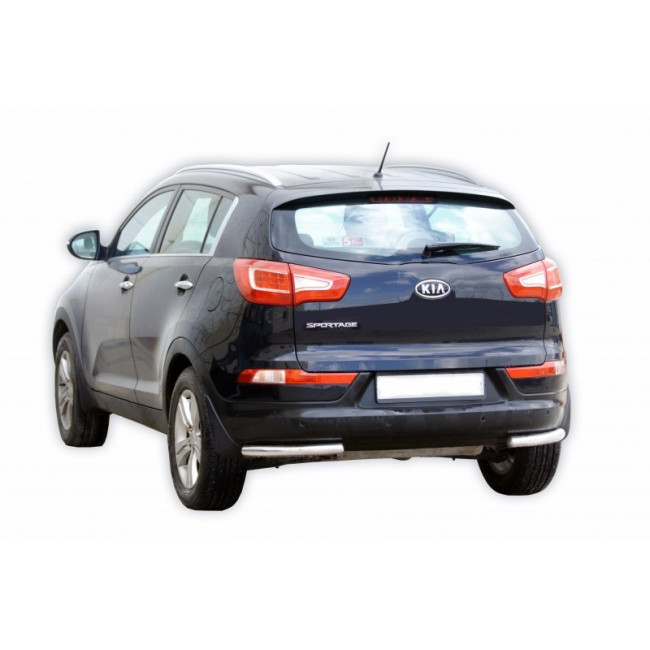 Защита заднего бампера «Уголки» (d51) для Kia Sportage (2010-2015) купить в интернет-магазине tuning63
