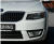 Вставки переднего бампера в стиле RS Skoda Octavia III A7 (2013-2016 г.в.) купить в интернет-магазине tuning63