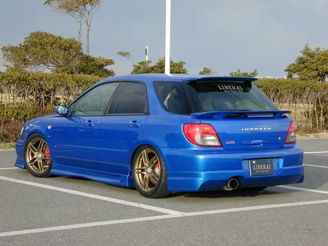 Накладки на пороги "Liberal" Subaru Impreza (Кузова GGA, GGB) купить в интернет-магазине tuning63