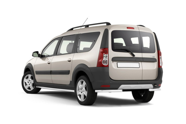 Защита заднего бампера угловая 51мм (НПС) LADA Largus (2012-н.в.) Largus Cross (2015-н.в.) купить в интернет-магазине tuning63 Защита заднего бампера угловая 51мм (НПС) LADA Largus (2012-н.в.) Largus Cross (2015-н.в.) купить в интернет-магазине tuning63