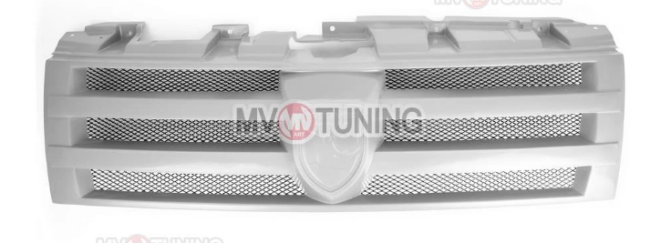 Решетка радиатора №2 "Broomer Design" (под логотип) Mitsubishi Pajero 4 купить в интернет-магазине tuning63