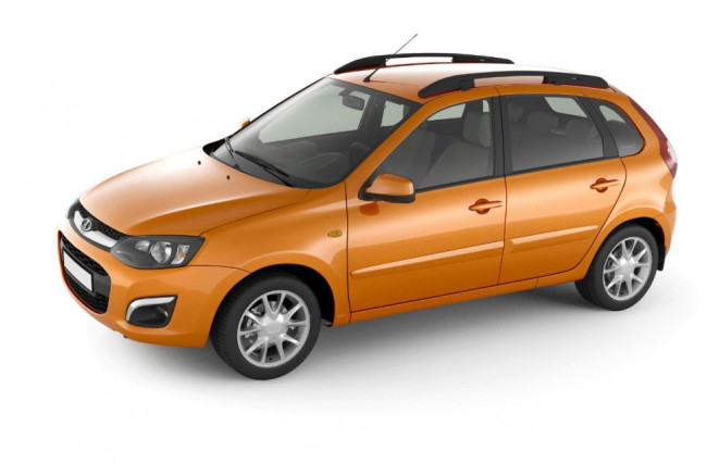 Рейлинги (Чёрный муар) "Комфорт" ВАЗ 1119 "LADA Kalina" (Хэтчбек) (2004-2013 г.в.) ВАЗ 2192 "LADA Kalina 2" (Хэтчбек) (2013-н.в.) купить в интернет-магазине tuning63