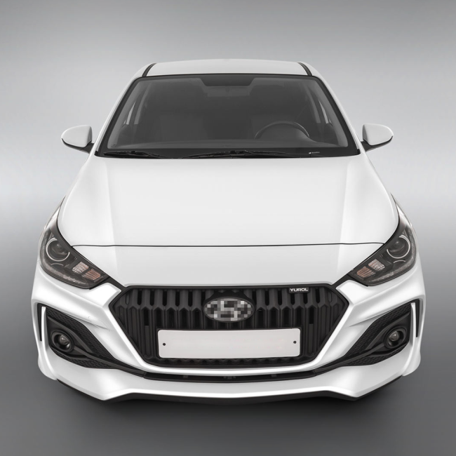 Бампер передний "Quant" для Hyundai Solaris (2017-2020) купить в интернет-магазине tuning63