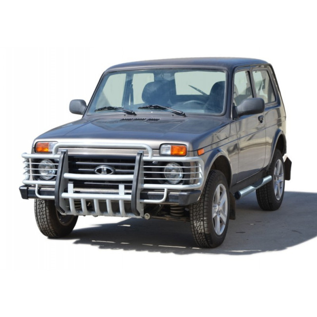 Кенгурин с защитой «Зубатый» ВАЗ 21214, 2131 "LADA 4х4" купить в интернет-магазине tuning63
