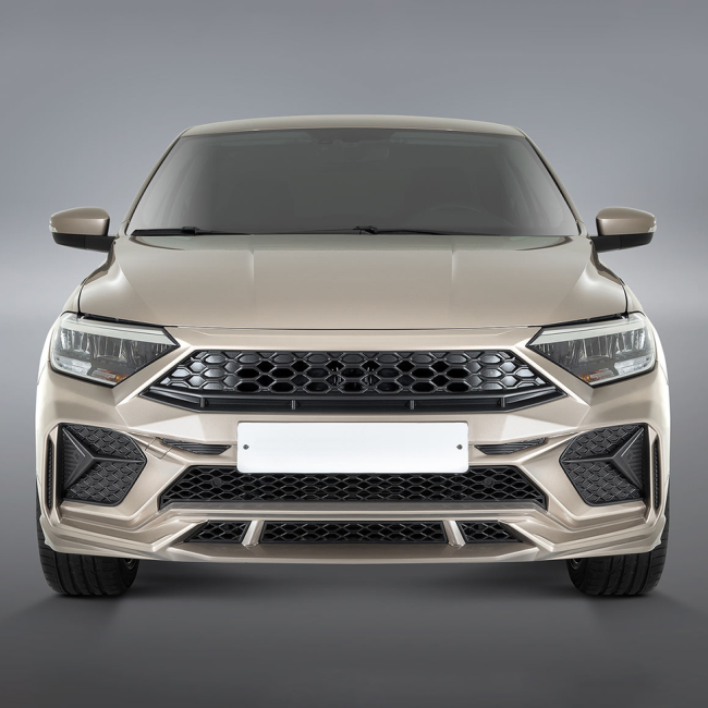 Бампер передний "REBOOT" для Volkswagen Polo (2020-н.в.) купить в интернет-магазине tuning63