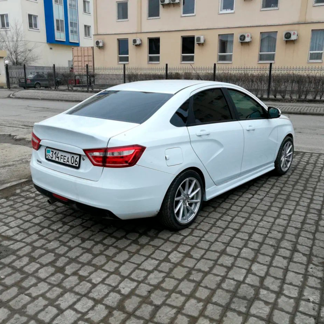 Накладки на пороги "VTS" для LADA Vesta, Vesta SW (2015-н.в.) купить в интернет-магазине tuning63