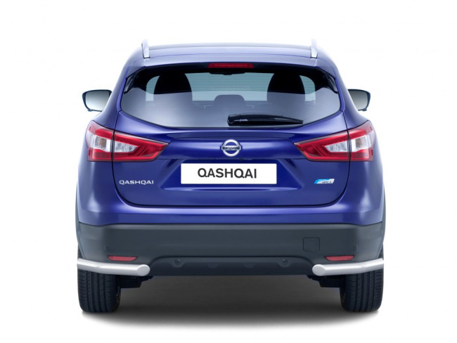 Защита заднего бампера угловая 63 мм (НПС) Nissan Qashqai 2014- купить в интернет-магазине tuning63