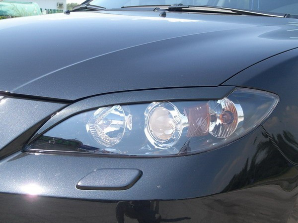 Накладки на фары (реснички) Mazda 3 Sedan купить в интернет-магазине tuning63