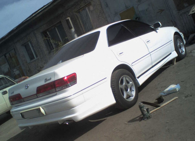 Накладки на пороги "TRD" Toyota Mark II (100) купить в интернет-магазине tuning63